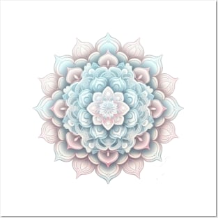 Creating this mandala was both relaxing and mesmerizing Posters and Art